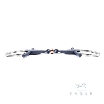 Sally Double jointed Titanium Baby Fulmer with copper roller (Fager)