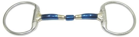 Barrel 20 Blue Iron Eggbutt snaffle Bombers 