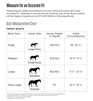 EQ-TEQ&trade; FRONT and back BOOT Custom equifit