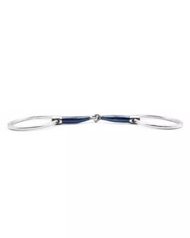 Felix single jointed Sweet iron snaffle (Fager)