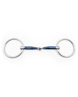Anna single  jointed snaffle with Lock (Fager)