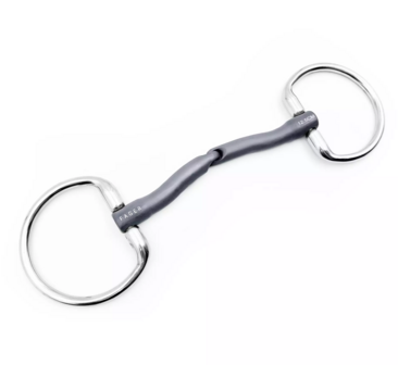Greta single jointed fixed snaffle (Fager)