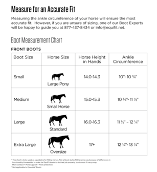 Stock sale EQ-TEQ&trade; REAR BOOT black equifit