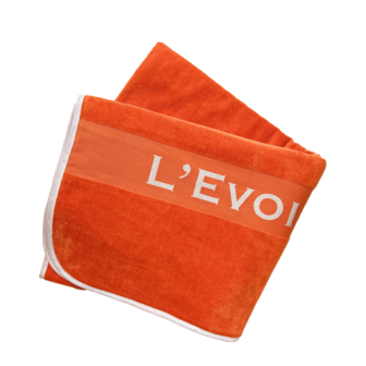 L&#039;Evoine TERRA ORANGE Terry Blanket 