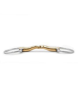 Carter Sweet Gold snaffle Fixed rings Fager 