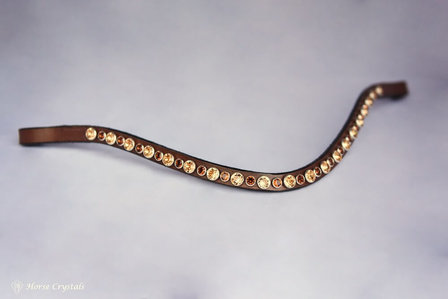 Zizi Browband Colorado smoked Topaz