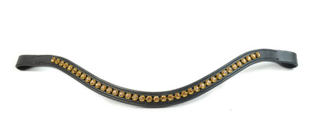 Browband Gold 7mm B2F 