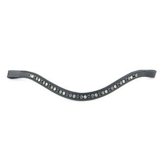 Browband Black, White & Grey B2F 