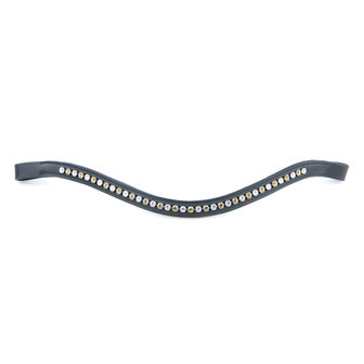 Browband gold and white B2F