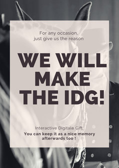 Interactive Digital Gift or IDG