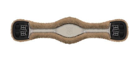 Anatomical SLIM LINE dressage girth COMPLETE