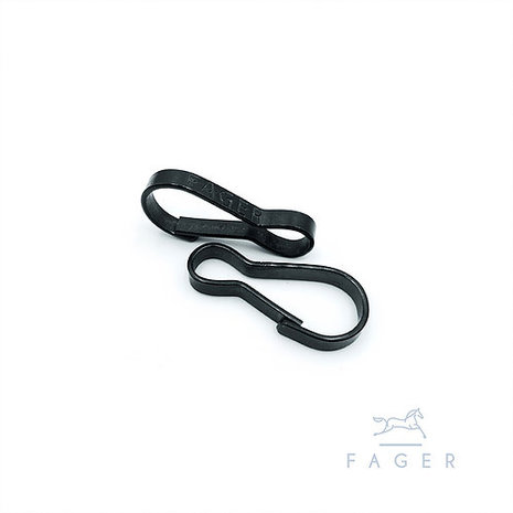 LAST CHANCE Fager Security Clasp BLACK