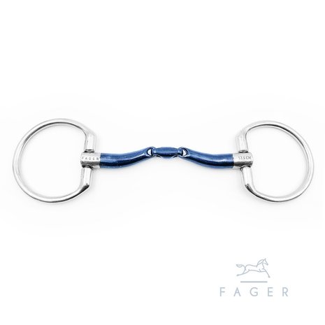 Marcus anatomic sweet iron D-ring (Fager)