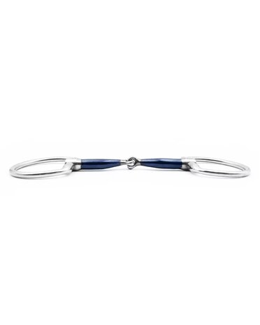 Felix single jointed Sweet iron D-snaffle (Fager)