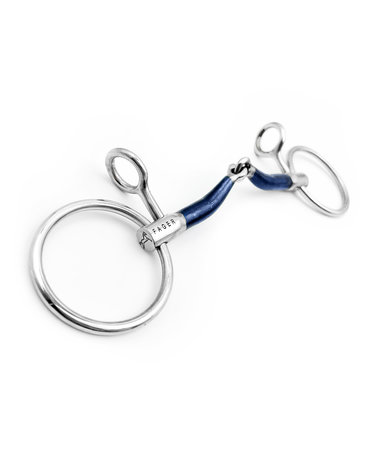 Felix single jointed Sweet iron Loose Baucher snaffle (Fager)