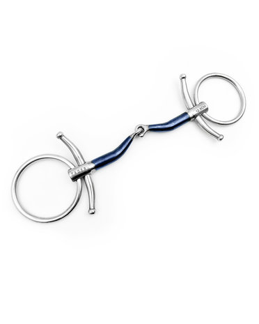 Felix single jointed Sweet iron Baby Fulmer snaffle (Fager)