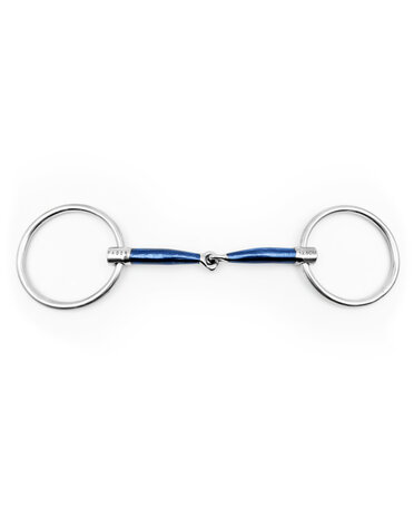Anna single  jointed snaffle with Lock (Fager)
