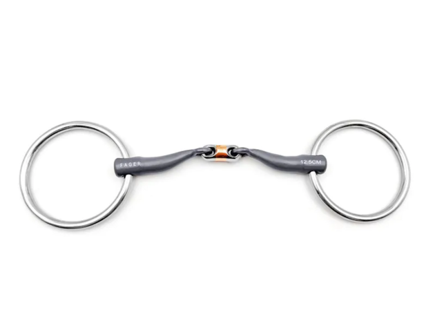 Matilda Double jointed Titanium snaffle (Fager)