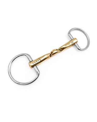 Axel Sweet Gold snaffle fixed rings Fager 