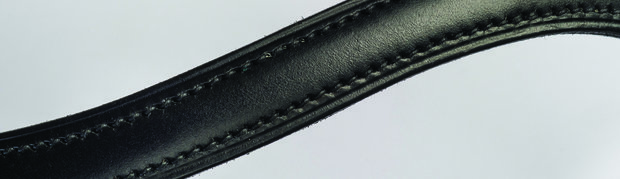 Fairfax Frontriem Plain - effen leather