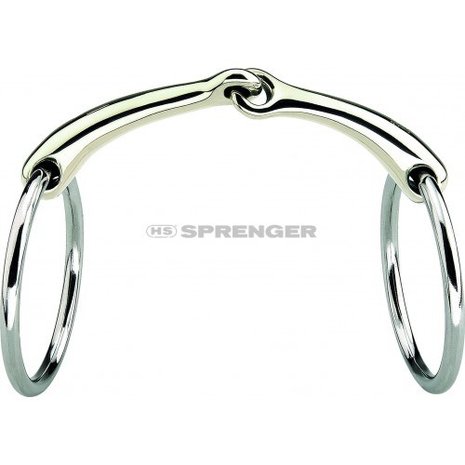  RS Shine single jointed snaffle Sprenger 
