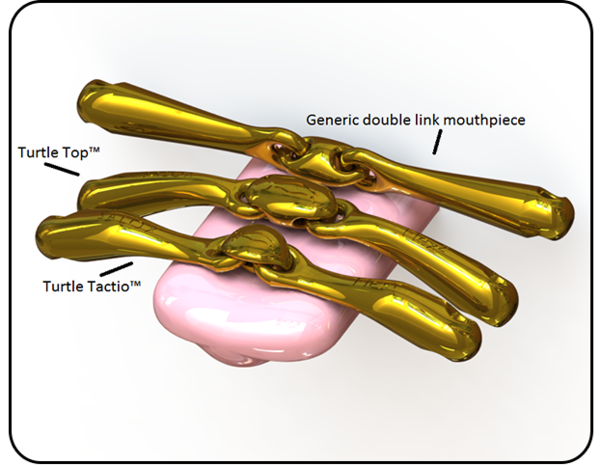 Turtle Top Eggbutt snaffle 