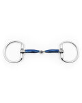 Anna single  jointed D-snaffle with Lock (Fager)
